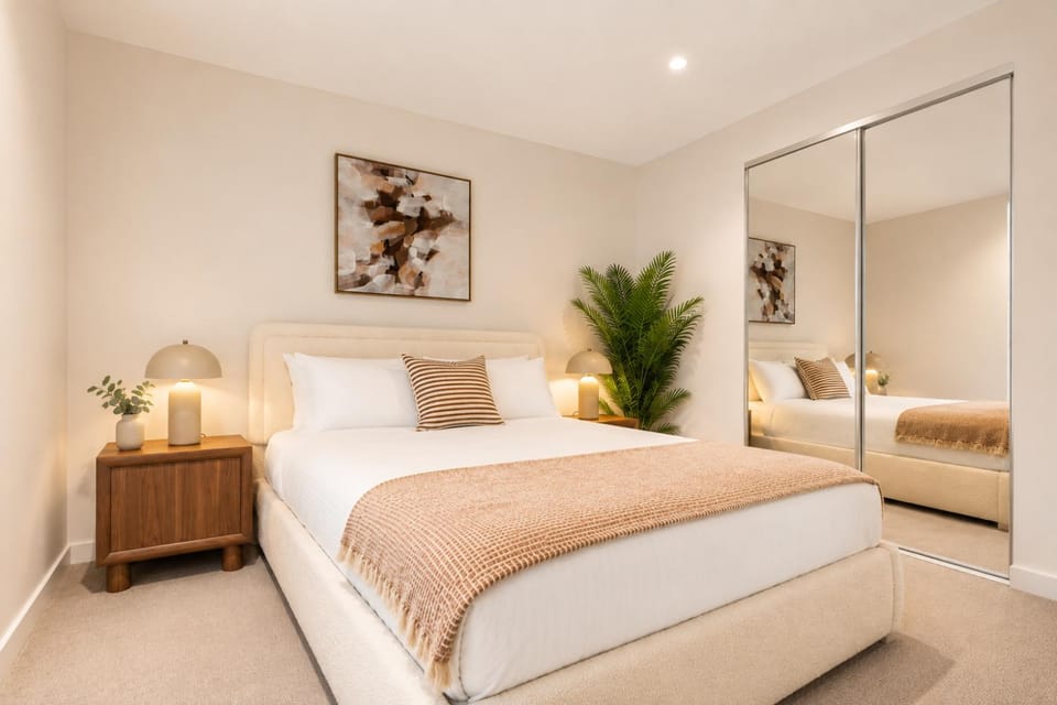 Luxurious City Escape with Pool, Gym & Sauna Apartment in Melbourne