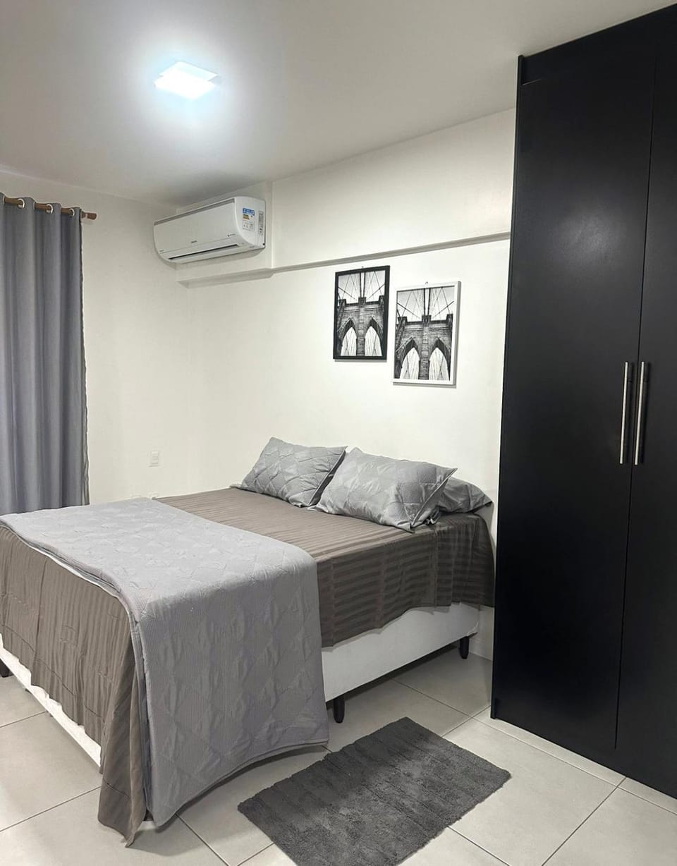 Bed, Photo of the whole room, Bedroom, wardrobe, air conditioner