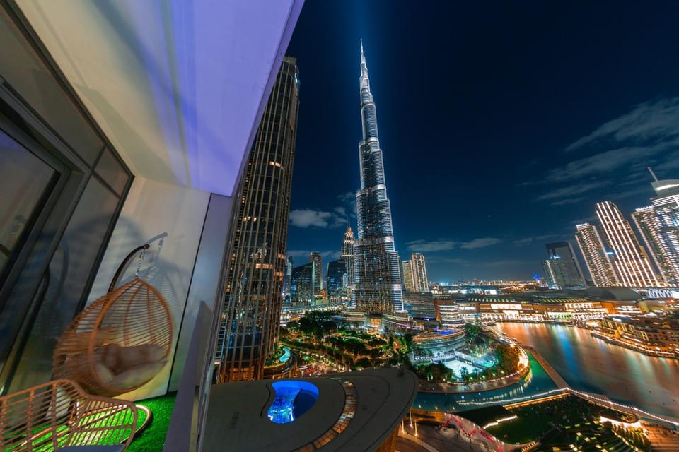 Night, Bird's eye view, City view