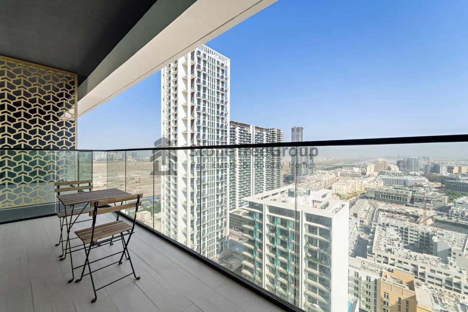 High-Floor and Spacious 1BR at Binghatti Emerald Apartment in Dubai