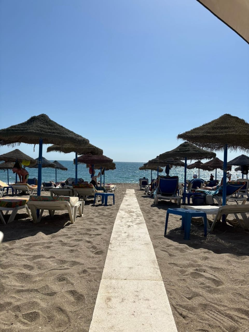Nearby landmark, Beach, sunbed