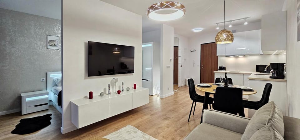 HolidayHomePL Baltic Waves Resort A320 balkon, sauna, basen, gym GRATIS Apartment in Miedzyzdroje