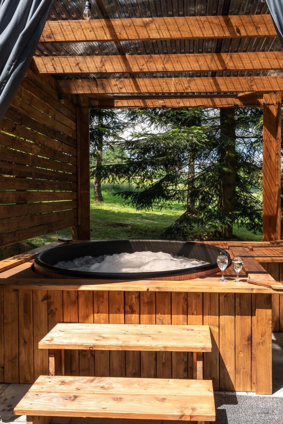 Leśna Sielanka domek z jacuzzi w lesie pod Górą Szczebel RELAX I SPORT Chalet in Lesser Poland Voivodeship