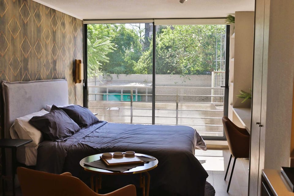 HOM I Wifi I Cowork I Piscina I Ñuñoa Apartment in Las Condes