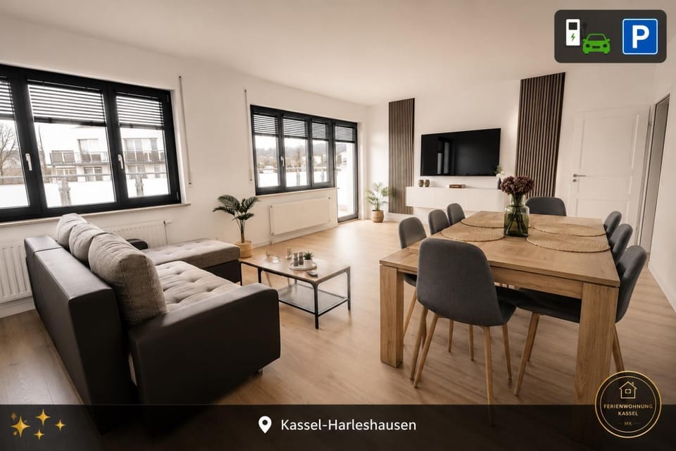 Ferienwohnung Kassel mit Ladesäule & Balkon Apartment in Kassel
