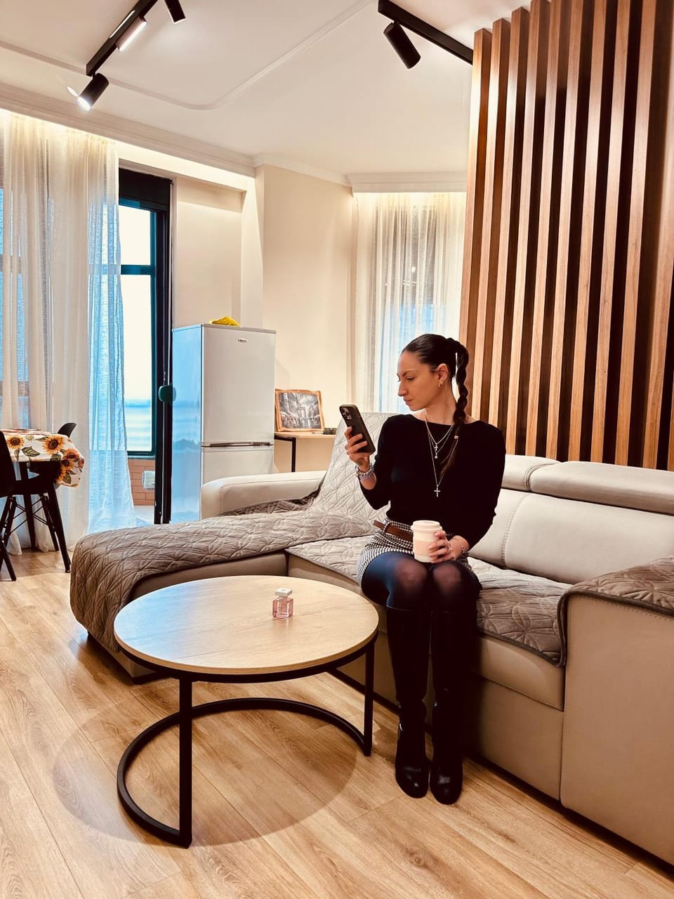 People, Living room, Seating area