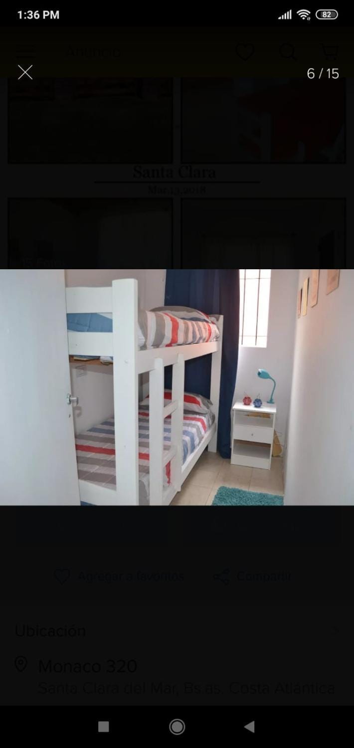 Departamentos Santa Clara del Mar Mónaco PB Apartment in Santa Clara del Mar