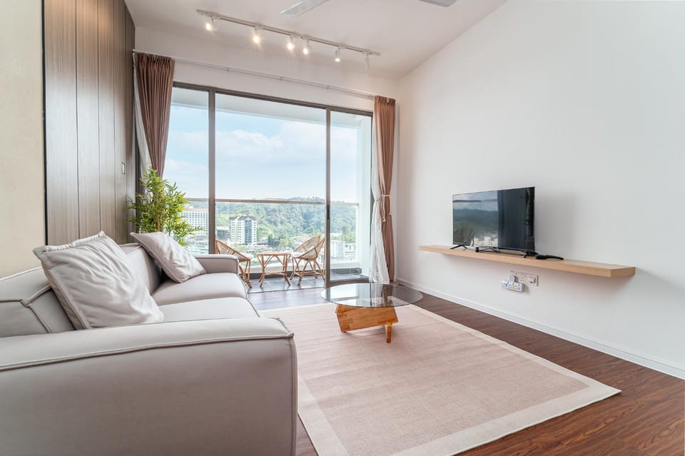 Bed, Living room, Bedroom