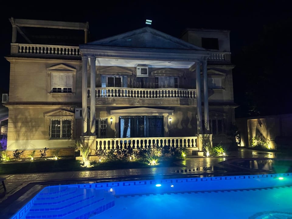 Night, Swimming pool