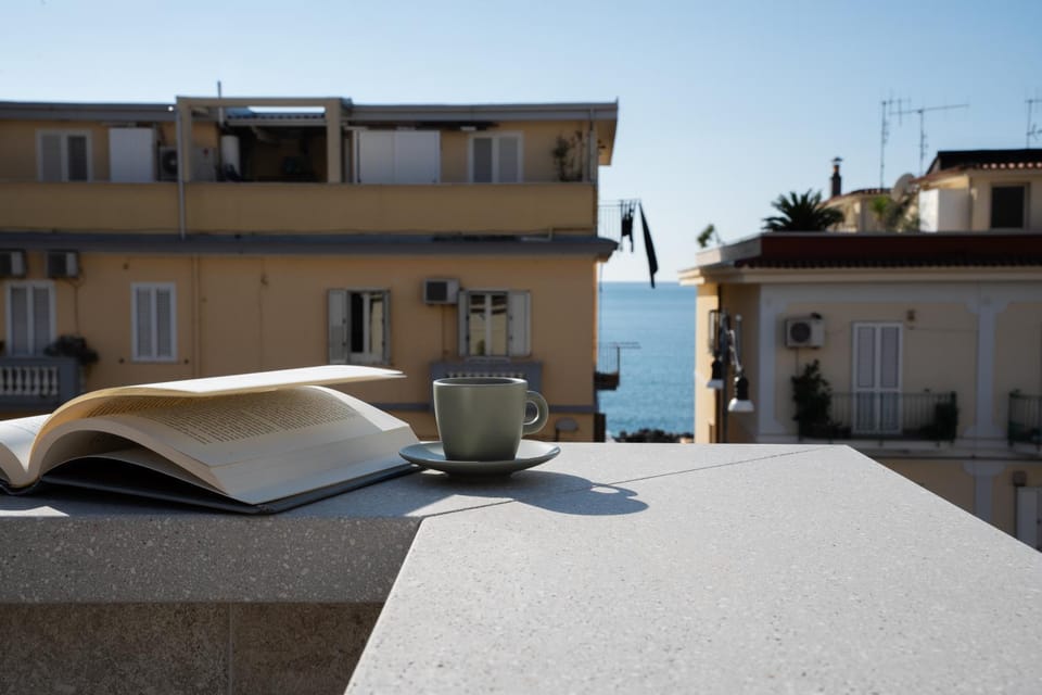 Property building, Day, Natural landscape, View (from property/room), Balcony/Terrace, Sea view, Breakfast