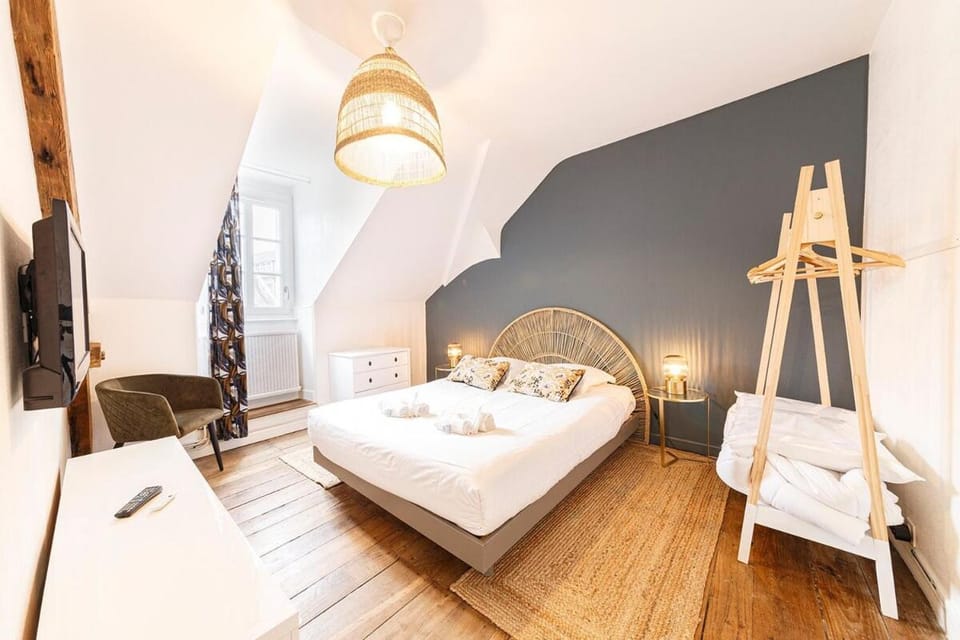 Appartement cosy 4 pers Dinan avec Wifi Apartment in Brittany