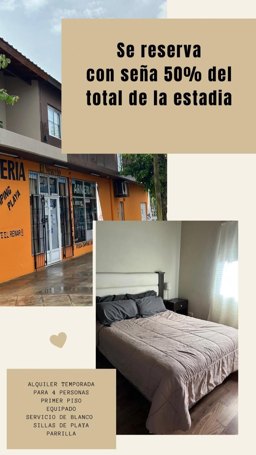 El Vesuvio Apartment in San Clemente del Tuyú