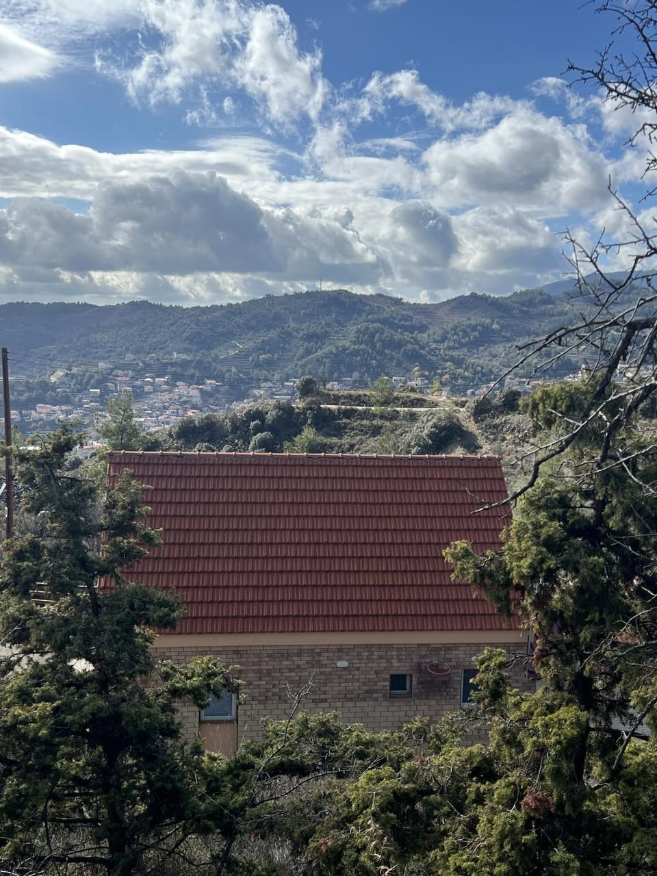 Property building, Natural landscape, Mountain view