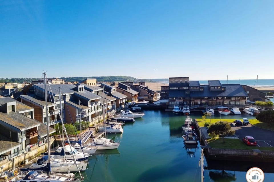 La Marina - Vue Mer - Plage - Marina et Casino Apartment in Deauville