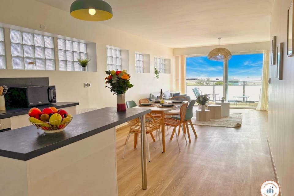 Le Bord de Mer - Vue Mer - Terrasse - Parking Apartment in Le Havre