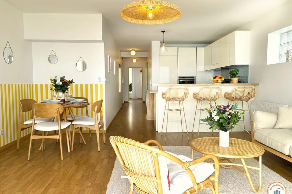 Le French Riviera - Vue Mer - Terrasse - Parking Apartment in Le Havre