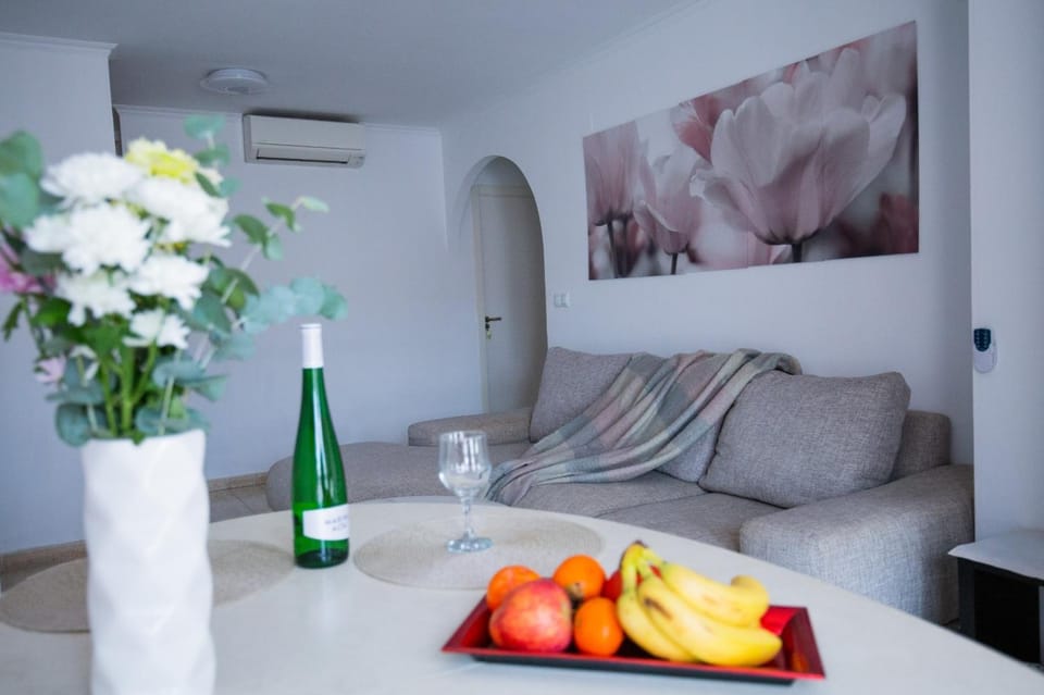Living room, air conditioner