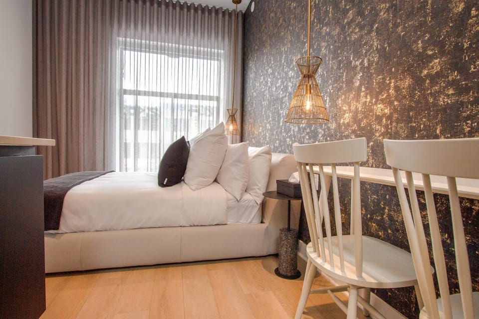 Seating area, Bedroom