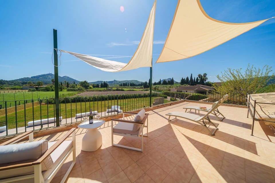 Patio, Balcony/Terrace, Seating area, Mountain view, sunbed