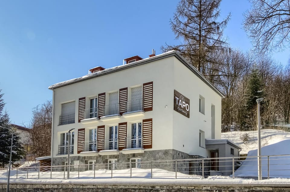 Property building, Day, Winter