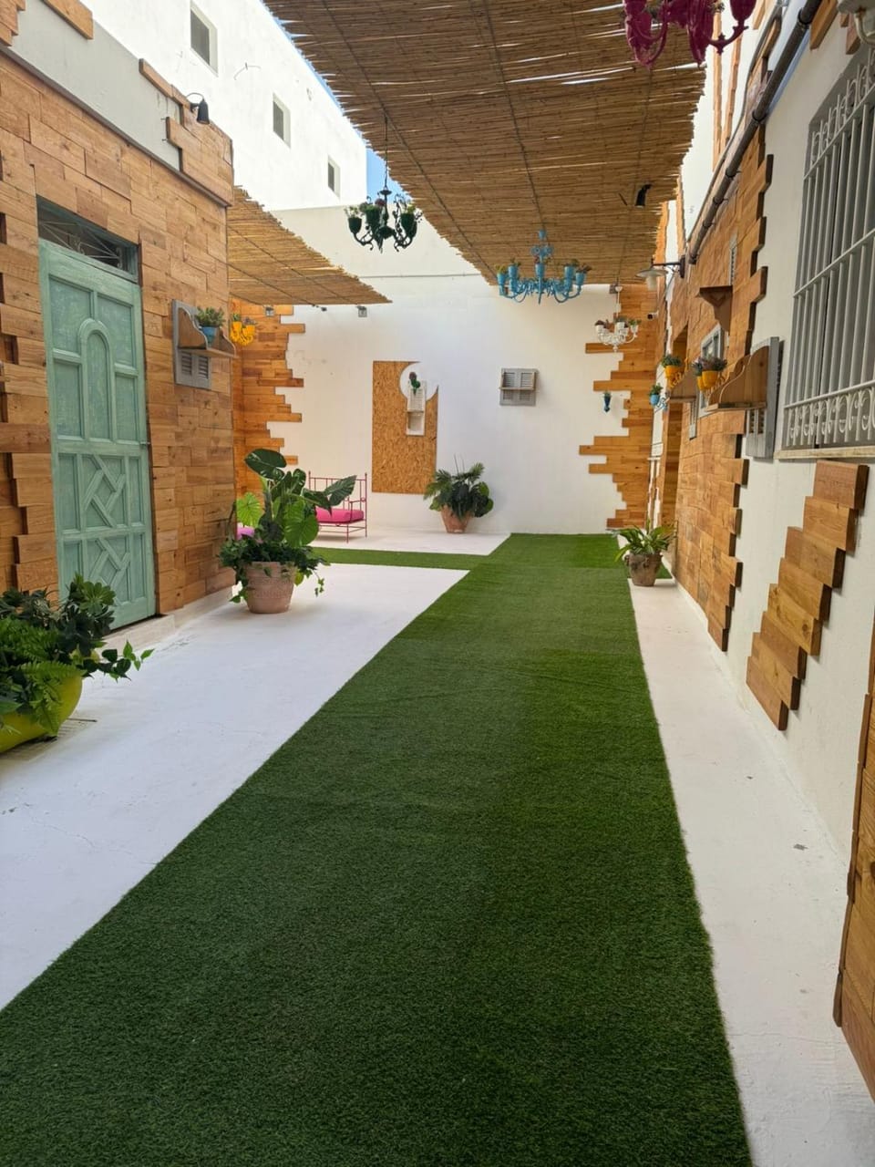 Property building, Garden