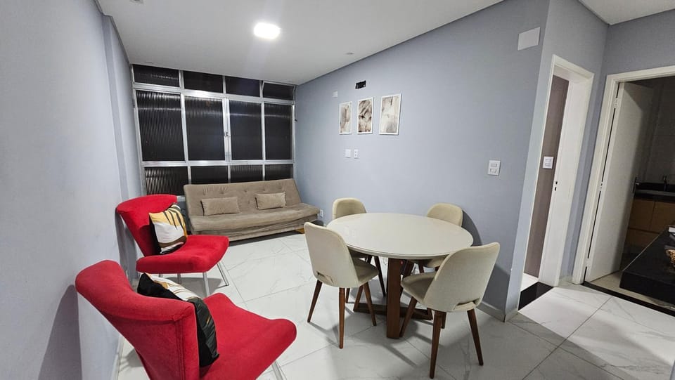 Apartamento Praia Aparecida para até 6 pessoas Apartment in Santos
