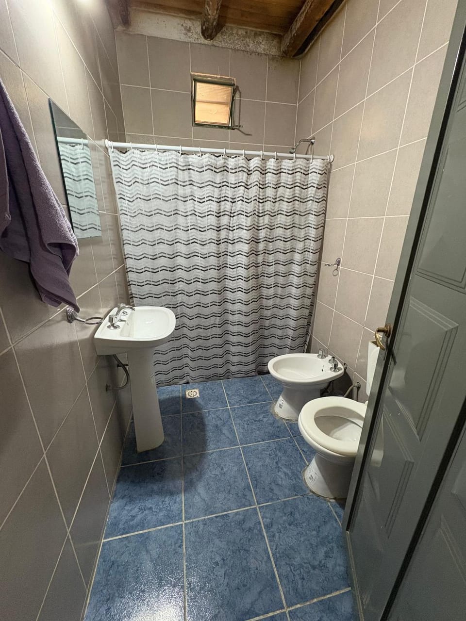 Shower, Toilet, Bathroom, bidet, towels