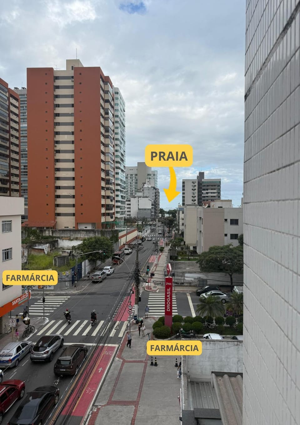 Property building, Street view
