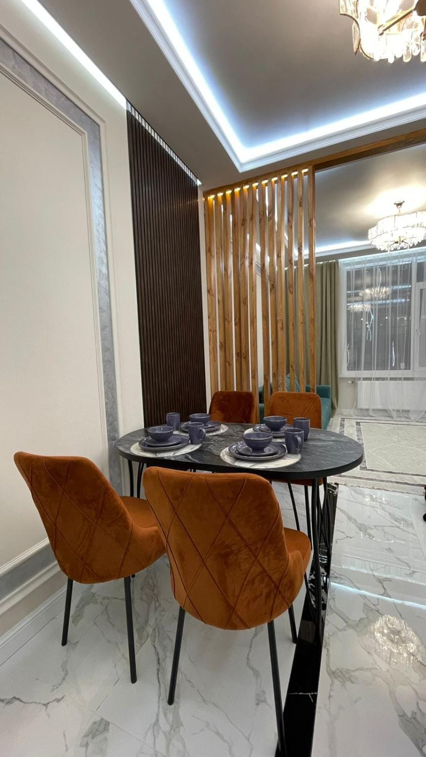 Уютные апартаменты в ЖК Landmark между Байтереком и Хан Шатыром Apartment in Kazakhstan