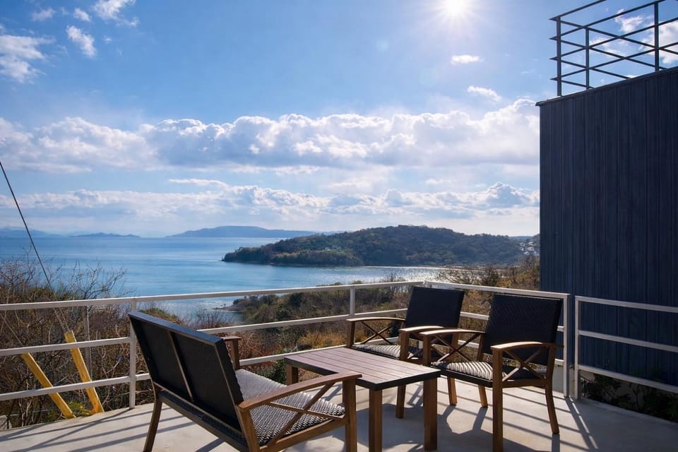 Day, View (from property/room), Balcony/Terrace, Sea view