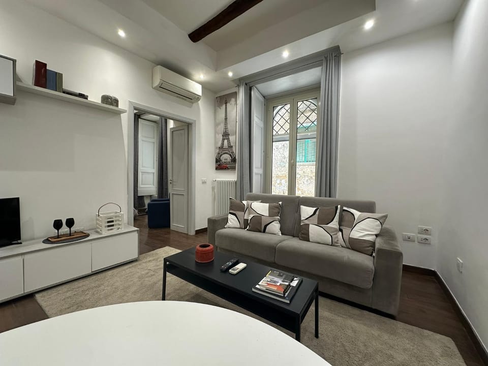 Living room, air conditioner
