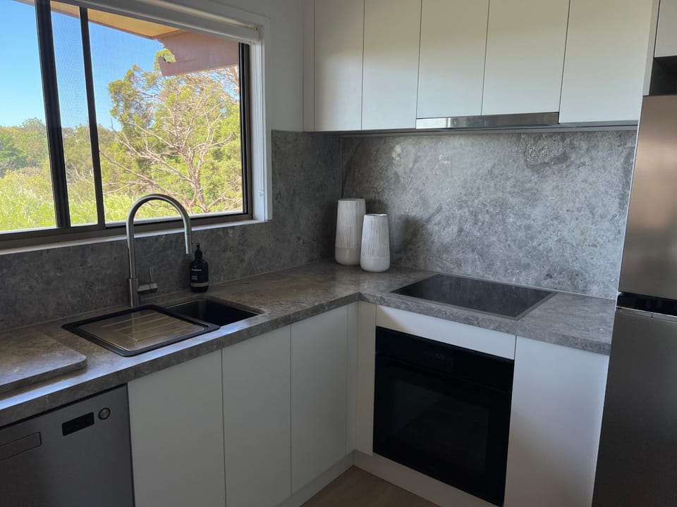 Coffee/tea facilities, Kitchen or kitchenette, dishwasher, stove