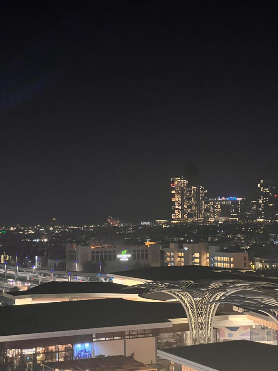 Night, City view