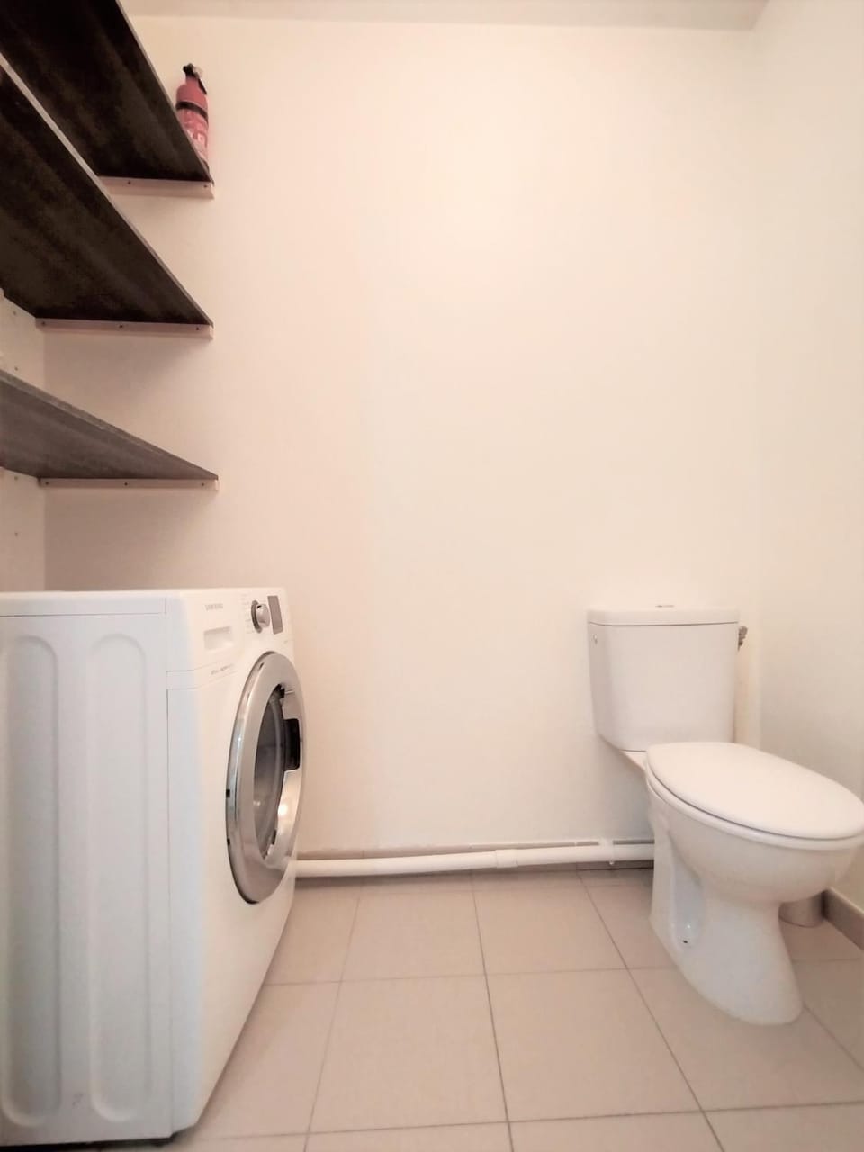 Toilet, Bathroom, washing machine