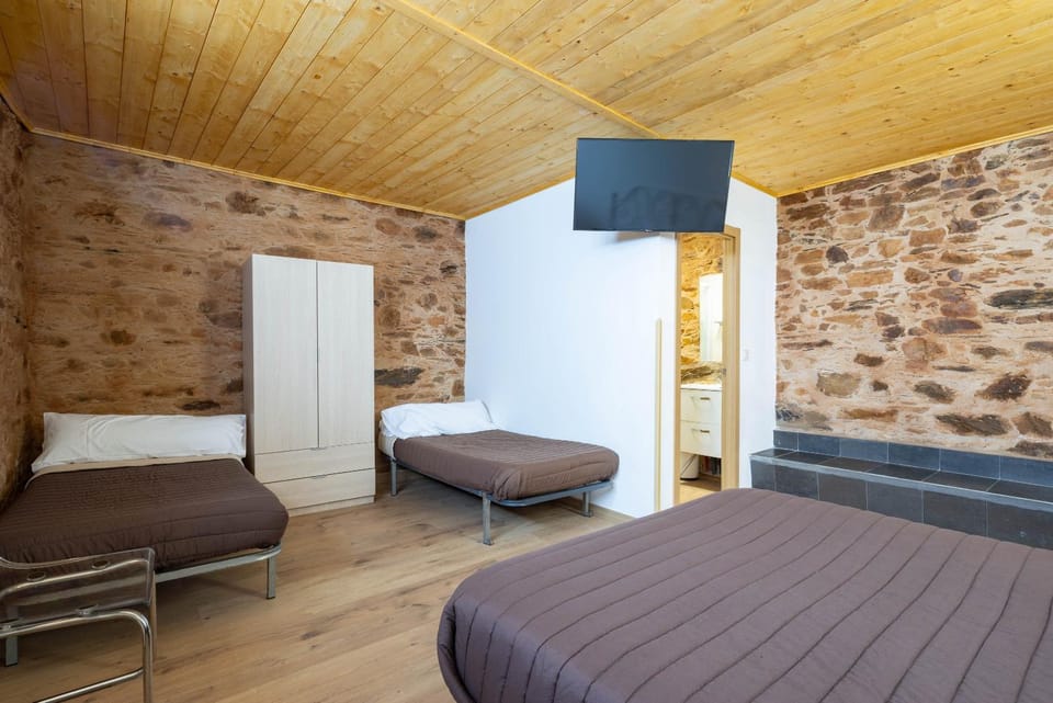 Property building, Living room, Bedroom