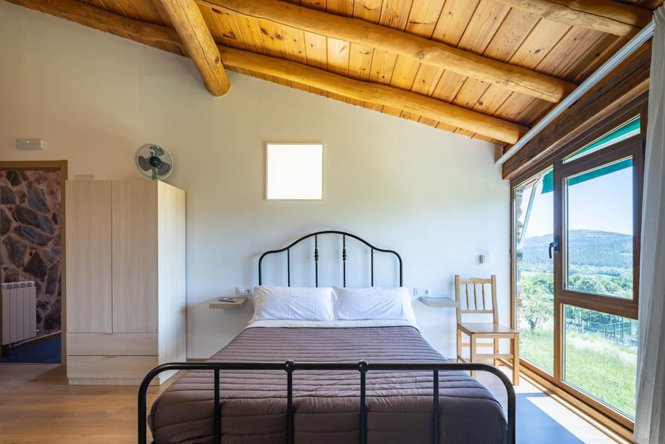 Property building, Living room, Bedroom
