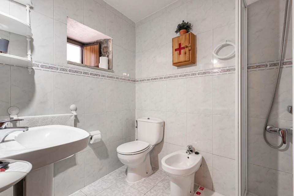 Bathroom, Living room