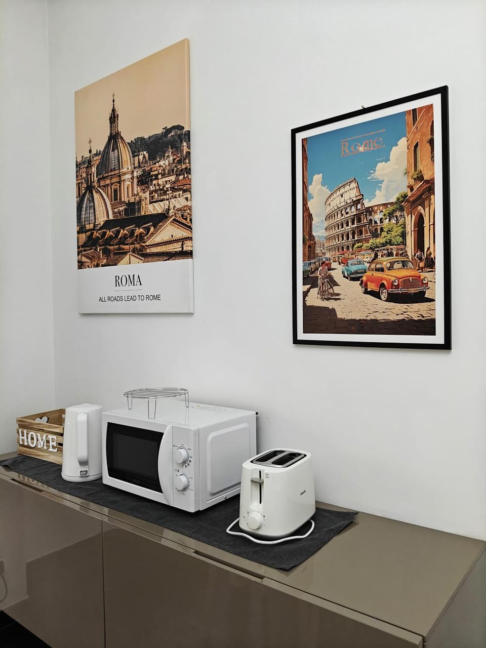 microwave, toaster