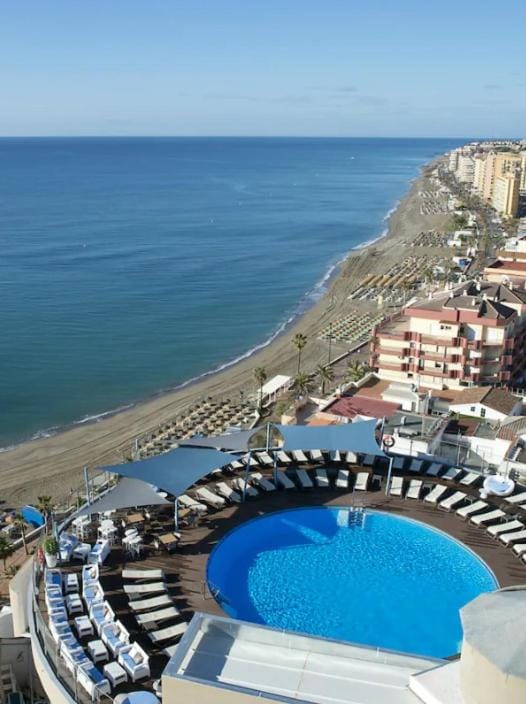 Property building, Day, Bird's eye view, Beach, Sea view, Swimming pool, sunbed