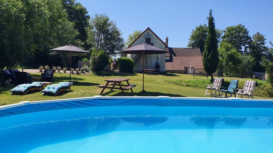 Garden, Swimming pool, sunbed