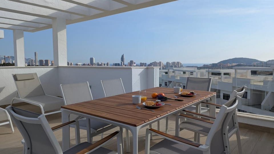 Balcony/Terrace, Dining area, Sea view