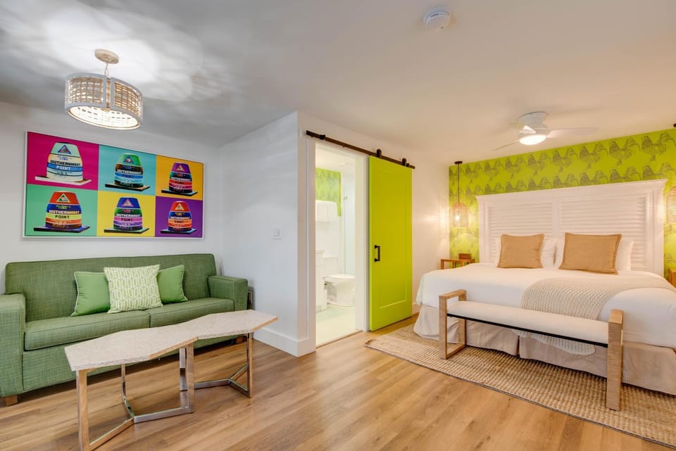 Chicken Run at Custom House Inn Apartment in Key West