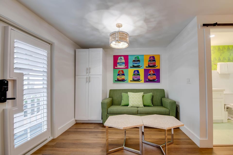 Chicken Run at Custom House Inn Apartment in Key West