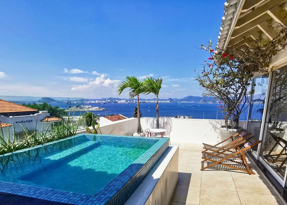 Balcony/Terrace, Balcony/Terrace, Pool view, Sea view, Swimming pool, Swimming pool