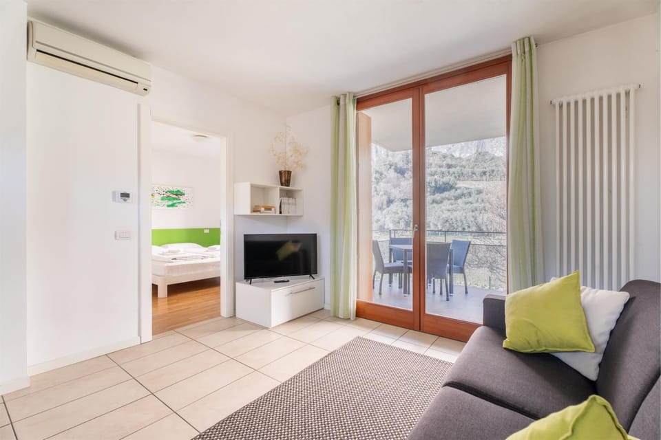 Living room, air conditioner