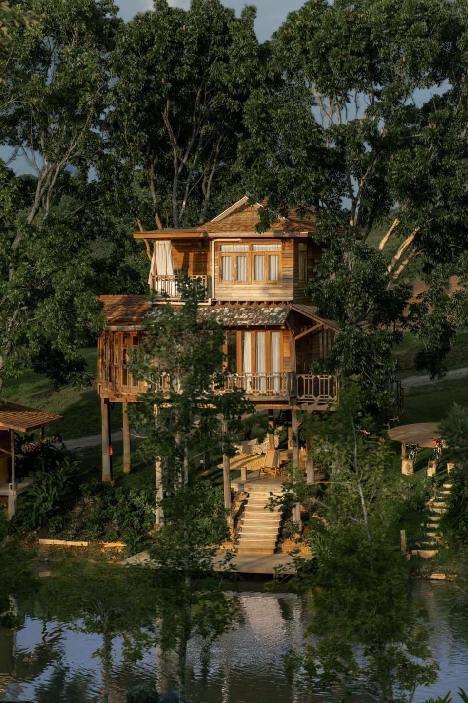 Luxury Treehouse Khaoyai House in Thailand