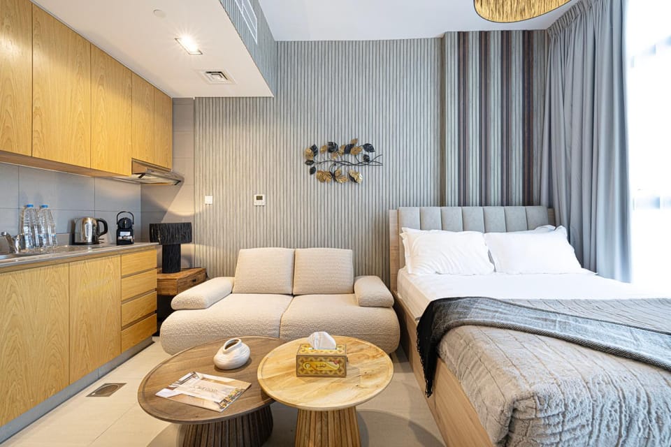 Luxury Studio Apartment in Al Mamsha - Pebble studio Apartment in Al Sharjah