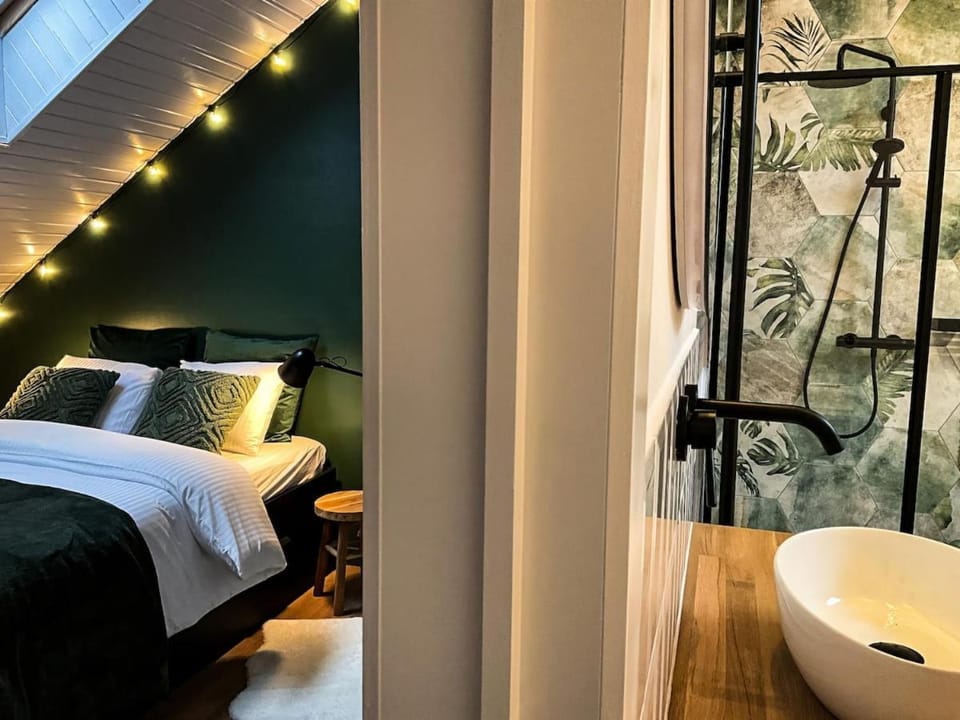 Chambre et salle de bain privative Apartment in Liège