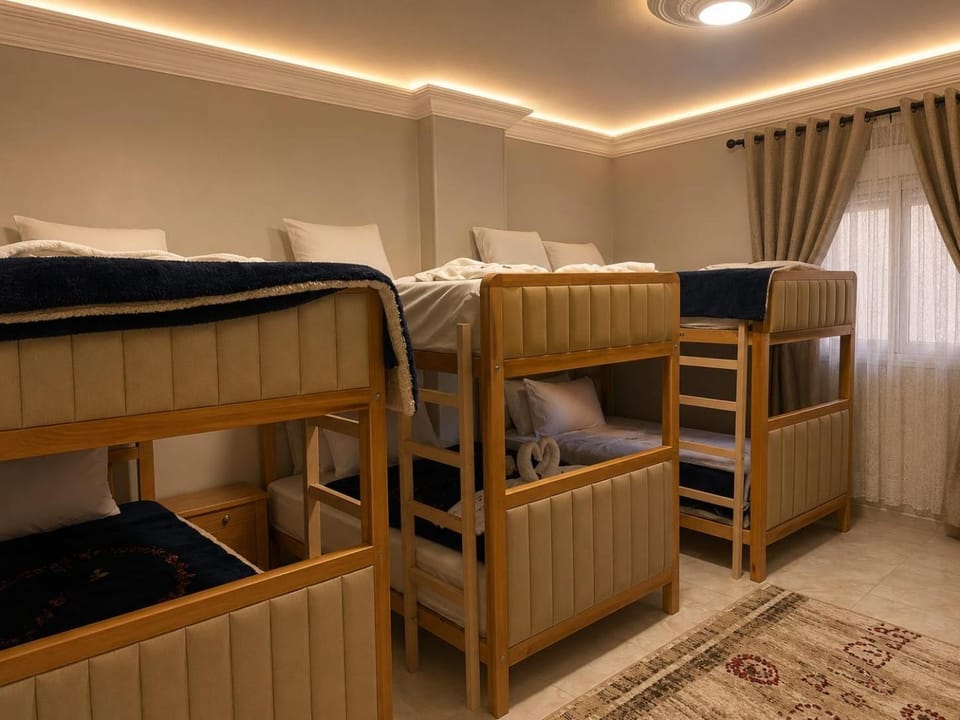 Bed, Photo of the whole room, Bedroom, bunk bed