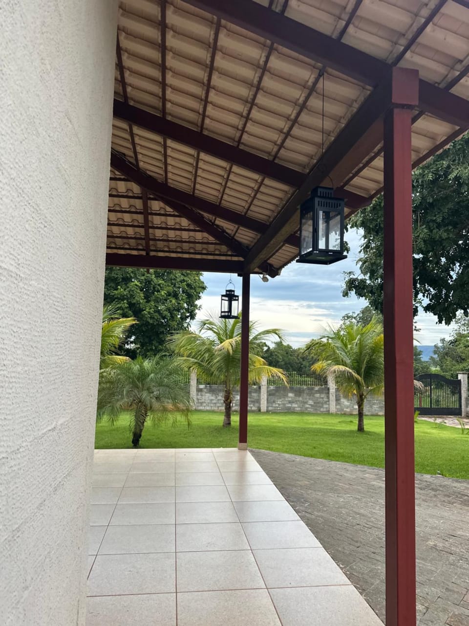 Area de Lazer fazenda Papuã- Lugar de PAZ House in State of Goiás